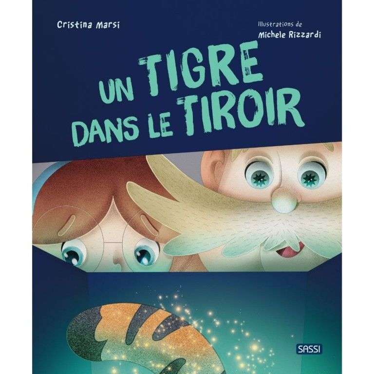Sassi -un tigre dans le tiroir- album illustré