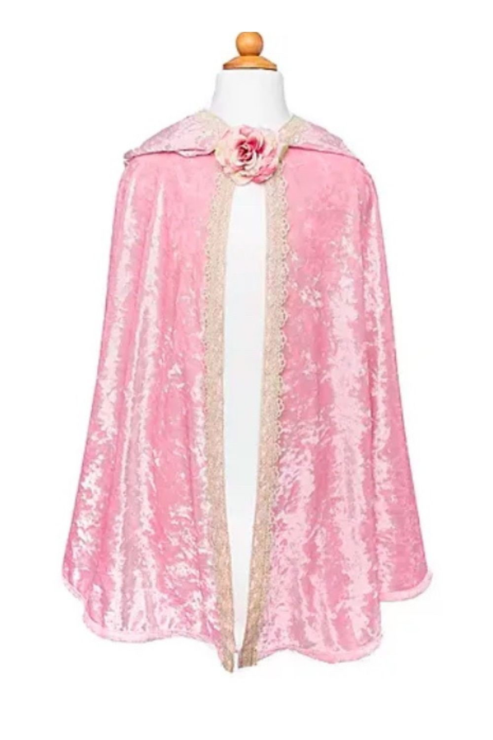 Déguisement - Cape de princesse rose Luxe