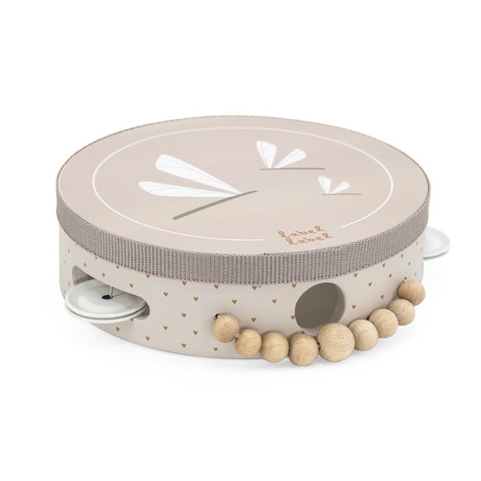 Label Label - Tambourin en bois - Nougat