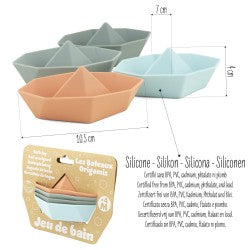 Ulysse - Bateaux origami en silicone
