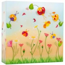 L'oiseau bateau - Applique murale coccinelle