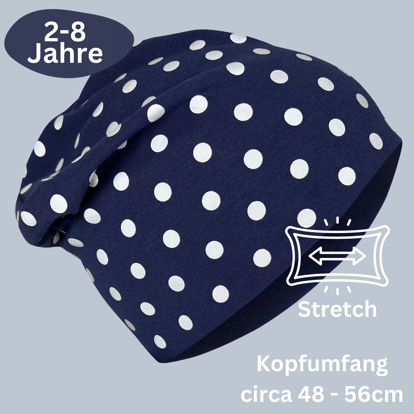 Chapeau réfléchissant et cache cou pour enfants -2/8 ans