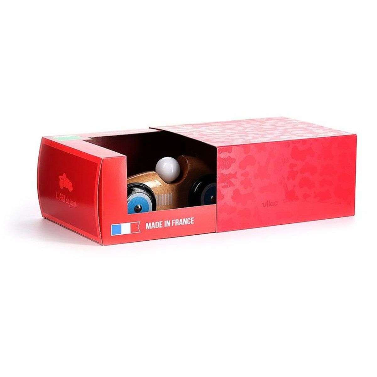 Vilac - Cabriolet XL bois naturel - made in France