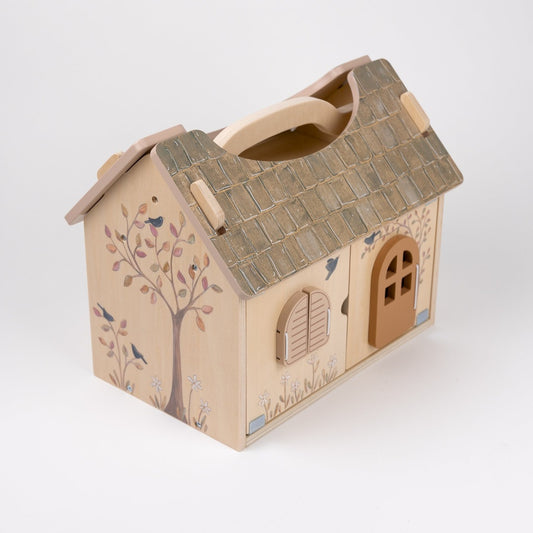 MAISON DE POUPÉES AVEC ÉCUREUILS - 3 ans+