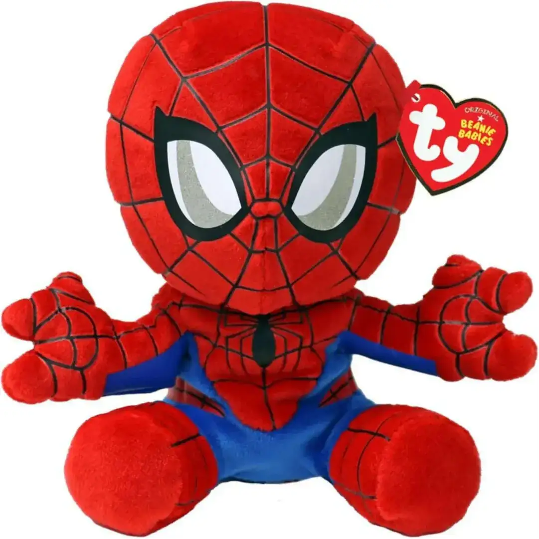 TY Peluche - heanie babies -18 cm - Spiderman