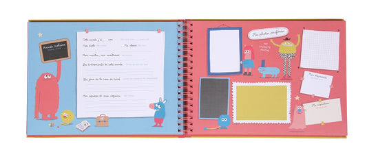 Moulin Roty - album souvenirs d'école - les schmouks