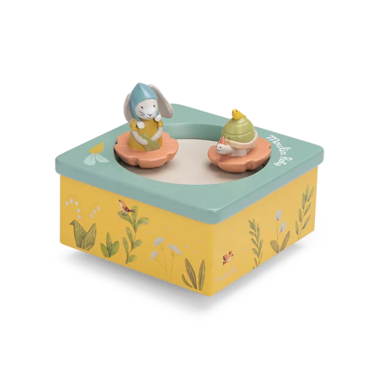 Moulin Roty - boîte à musique - trois petits lapins