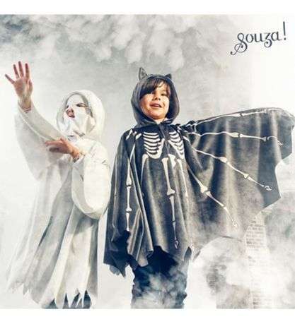 Souza - cape chauve souris 4/8 ans - halloween