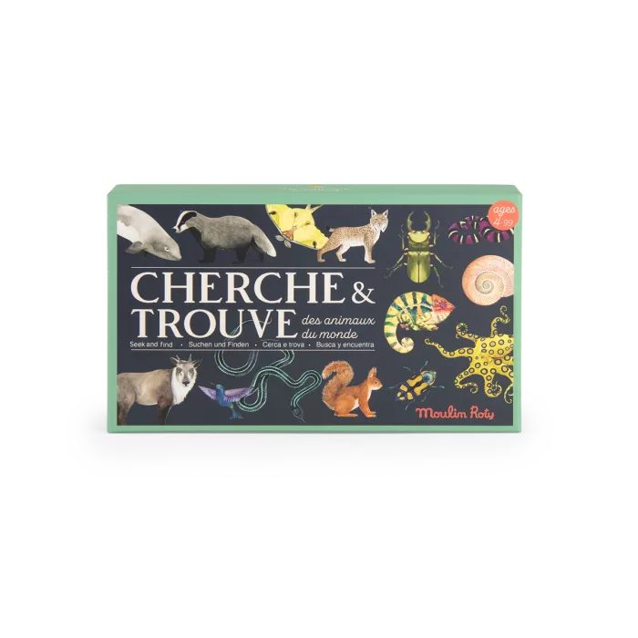 Moulin roty - jeu cherche et trouve - tout autour du monde