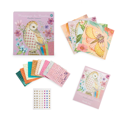 Moulin roty - Les Rosalies - Coffret mosaïques - 5 ans+