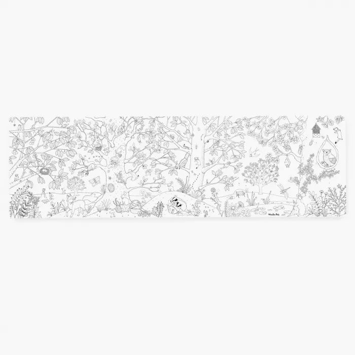 Moulin roty - Le jardin du moulin - Coloriage géant Le botaniste -3 ans +