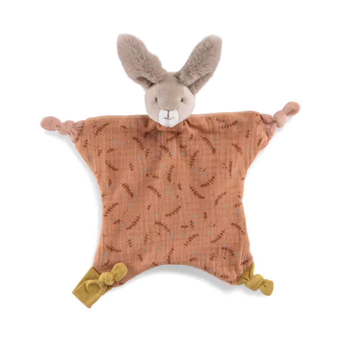 Moulin roty - doudou - lapin argile - trois petits lapins
