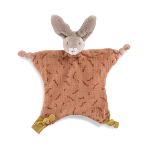 Moulin roty - doudou - lapin argile - trois petits lapins