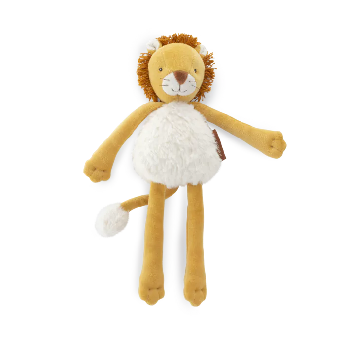 Moulin roty - La forêt Mawa - Doudou hochet lion Mamba - naissance+