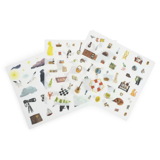 Le jardin du moulin - Grand phare avec décalcomanies - 4ans+