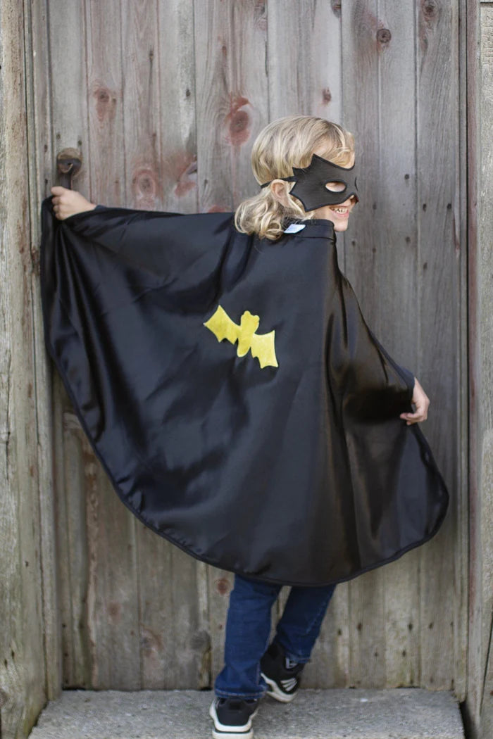 Great Pretenders - Cape réversible Spiderman ou Batman- 3-4 ans