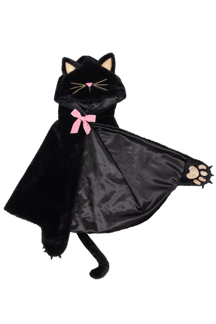 Cape câlin chat noir - halloween -1 an+- 3 ans+ - 6 ans