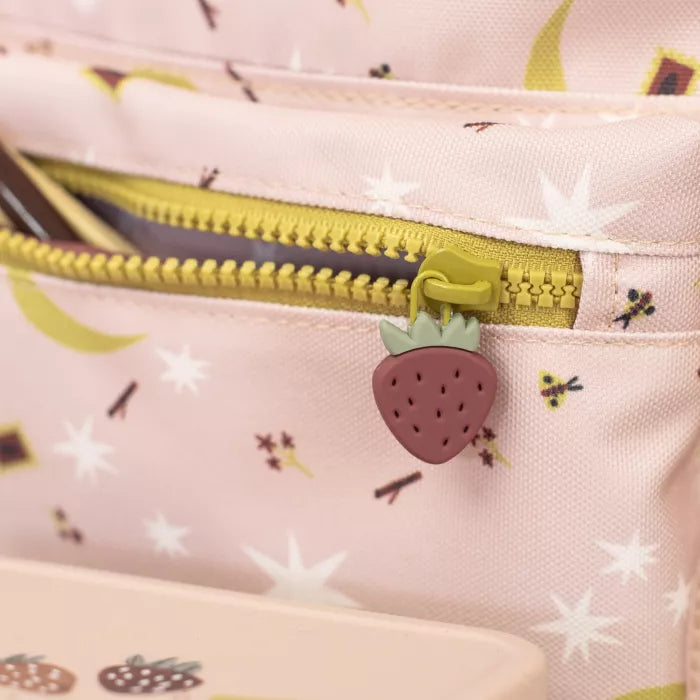 Moulin Roty - sac à dos rose - Apres la pluie