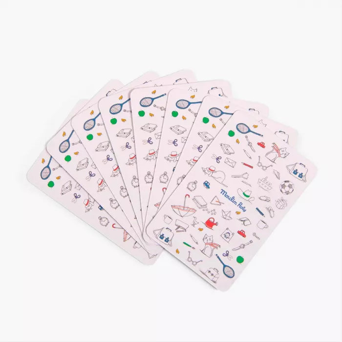 Moulin roty - jeu de mistigri - jeu de cartes - aujourd'hui c'est mercredi