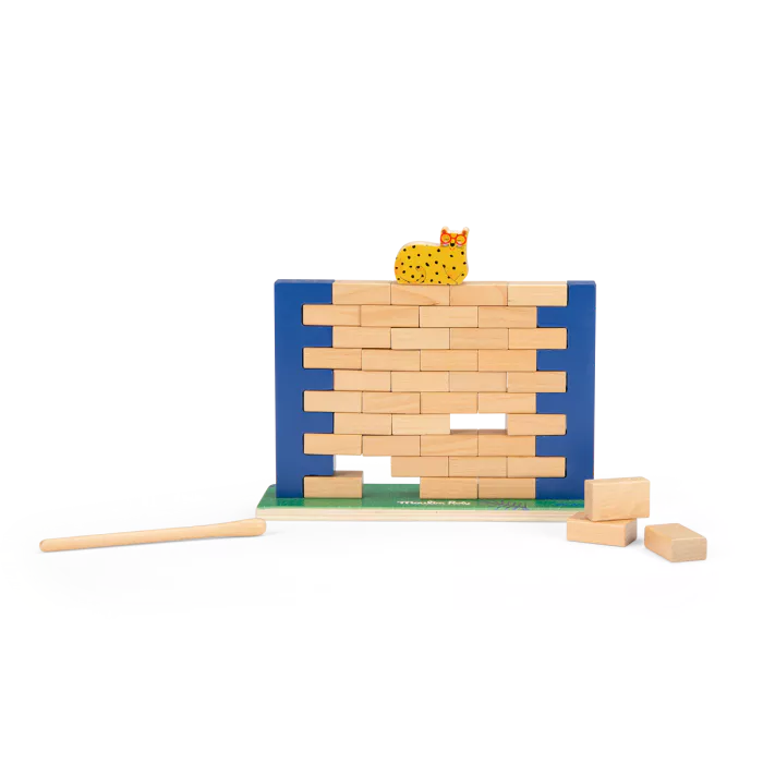 Moulin roty - Mur vacillant en bois - les toupitis