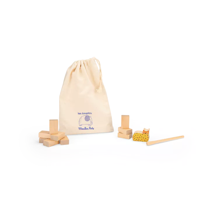 Moulin roty - Mur vacillant en bois - les toupitis