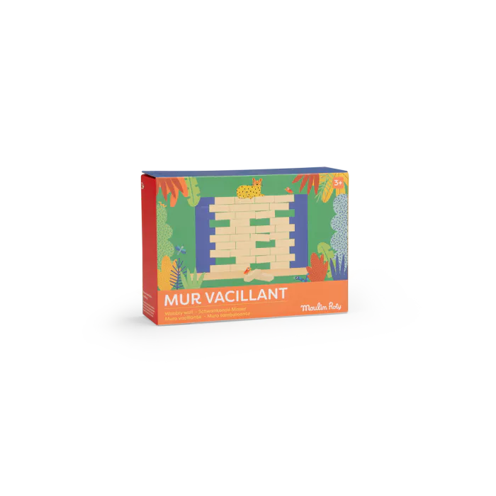 Moulin roty - Mur vacillant en bois - les toupitis