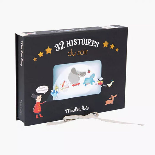Moulin Roty - 32 histoires du soir -coffret cinéma luxe