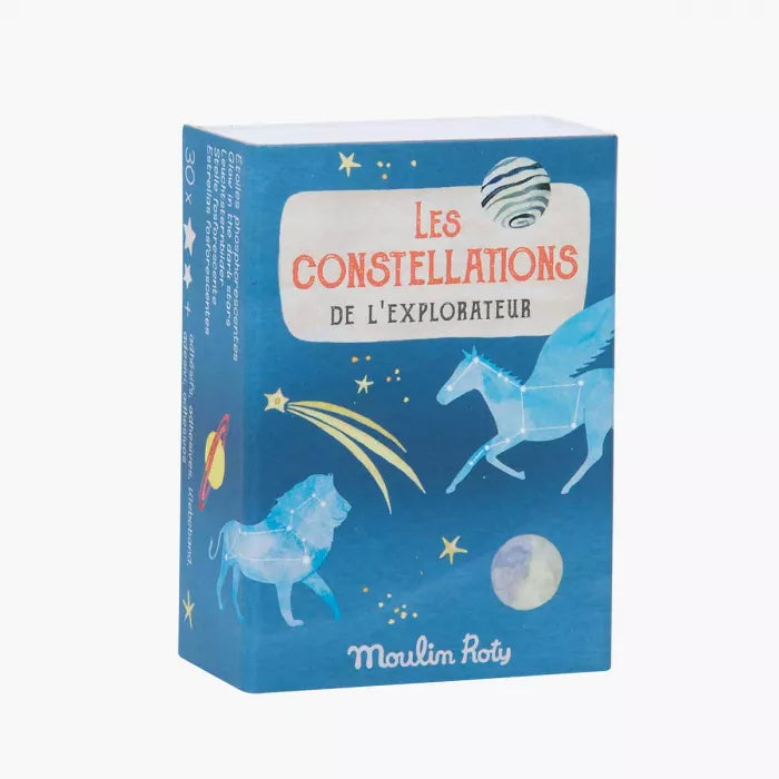 Moulin roty - Les grands explorateurs - Constellations phosphorescentes - 3 ans +