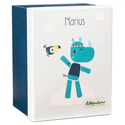 Lilliputiens - Peluche câline - Marius