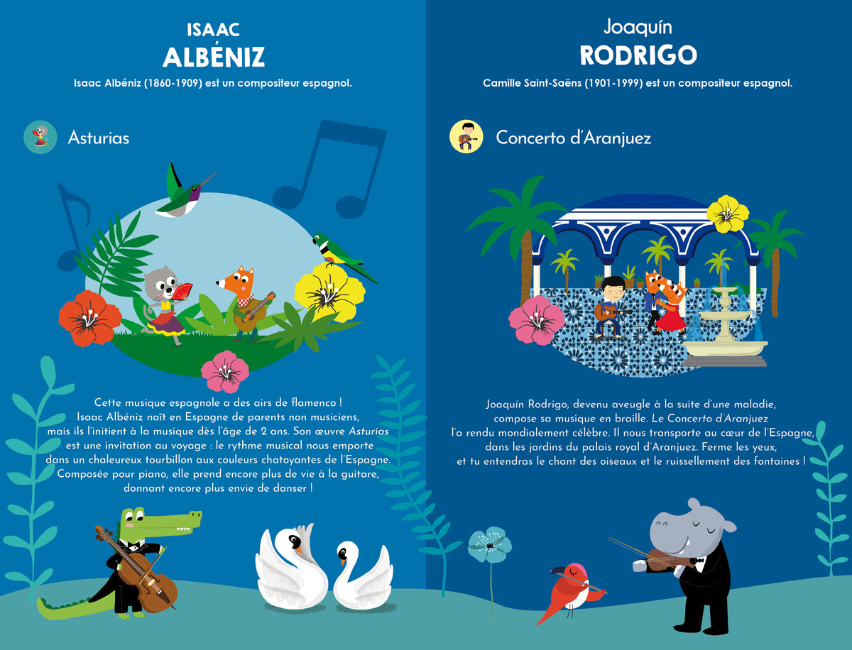 Mes 26 plus belles musiques classiques de grands compositeurs - 1an+
