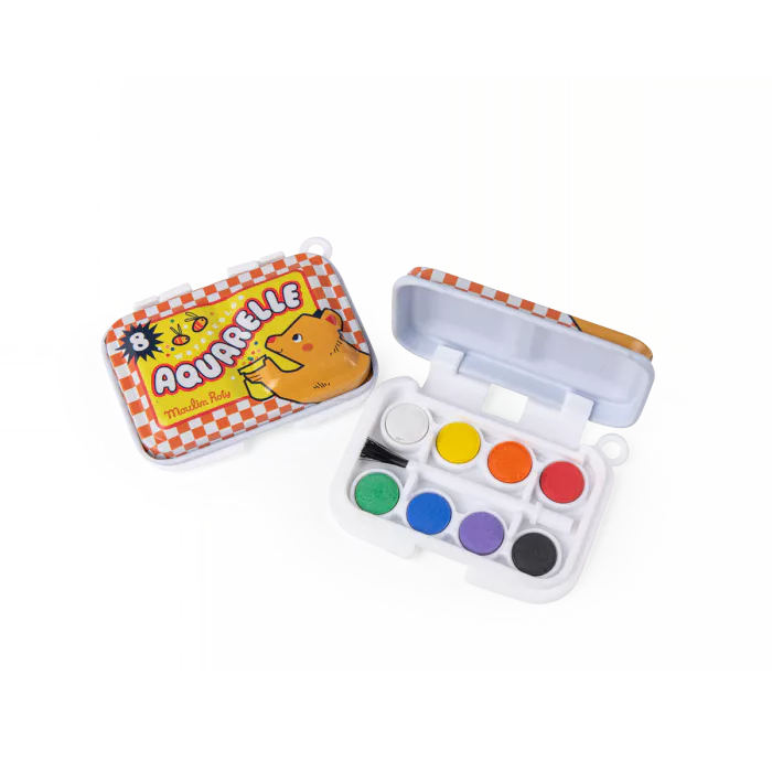 Moulin roty - mini palette d'aquarelle