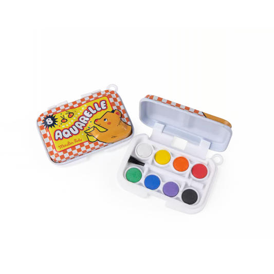 Moulin roty - mini palette d'aquarelle