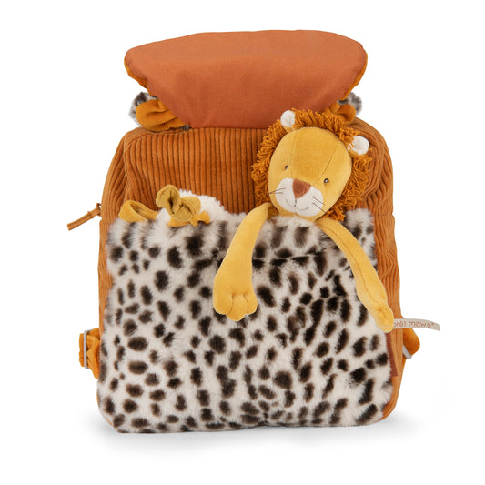 Moulin roty - Sac à dos léopard Taïgo La forêt Mawa - 1 an+