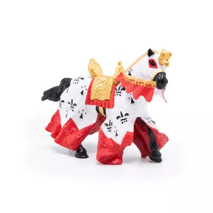 Papo - Figurine - Cheval du roi Arthur rouge - 2ans+