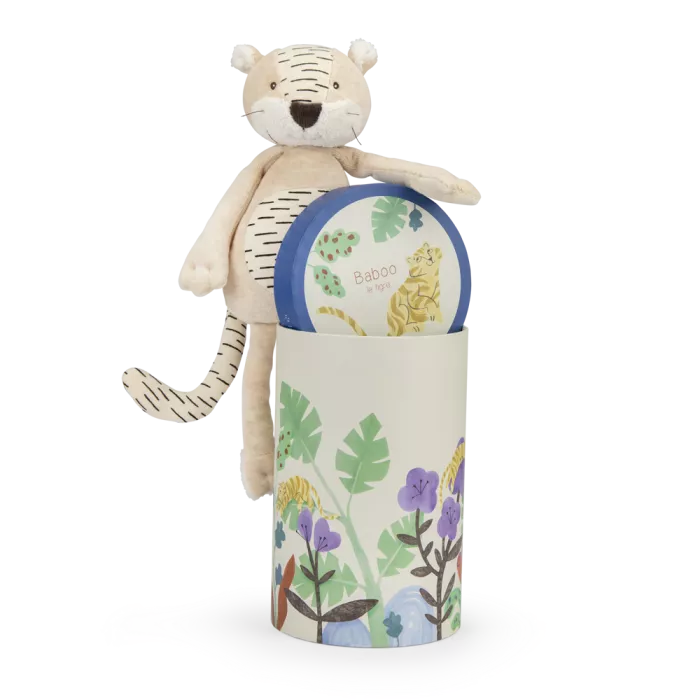 Moulin roty - La forêt Mawa - Poupée tigre Baboo -peluche - naissance+