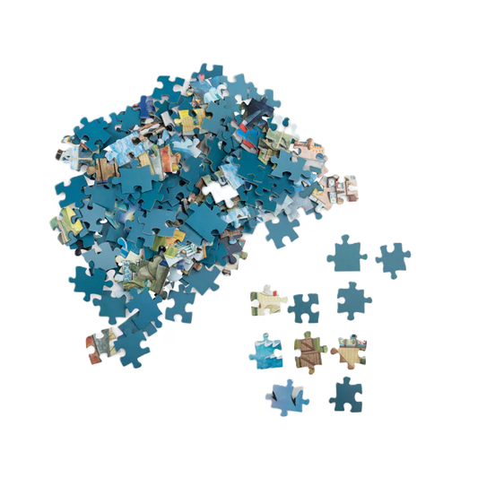 Moulin roty - puzzle - le phare - 500 pièces -le jardin du moulin