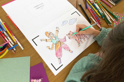 Cahier de dessin animé - les princesses