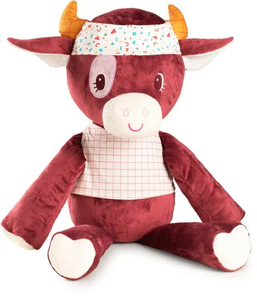 Lilliputiens - Grande peluche vache - Rosalie - 50 cm