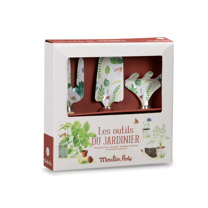 Moulin roty - Le jardin du moulin - Set de 3 outils de jardinage - 3 ans+