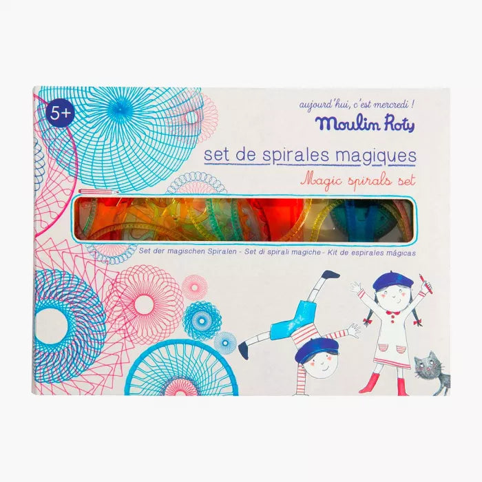 Moulin roty - set de spirales magiques - aujourd'hui c'est mercredi