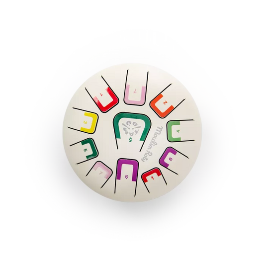 Moulin roty - tambour à languettes blanc - après la pluie