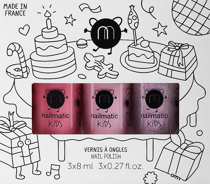 Nailmatic - set 3 vernis