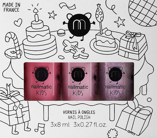 Nailmatic - set 3 vernis