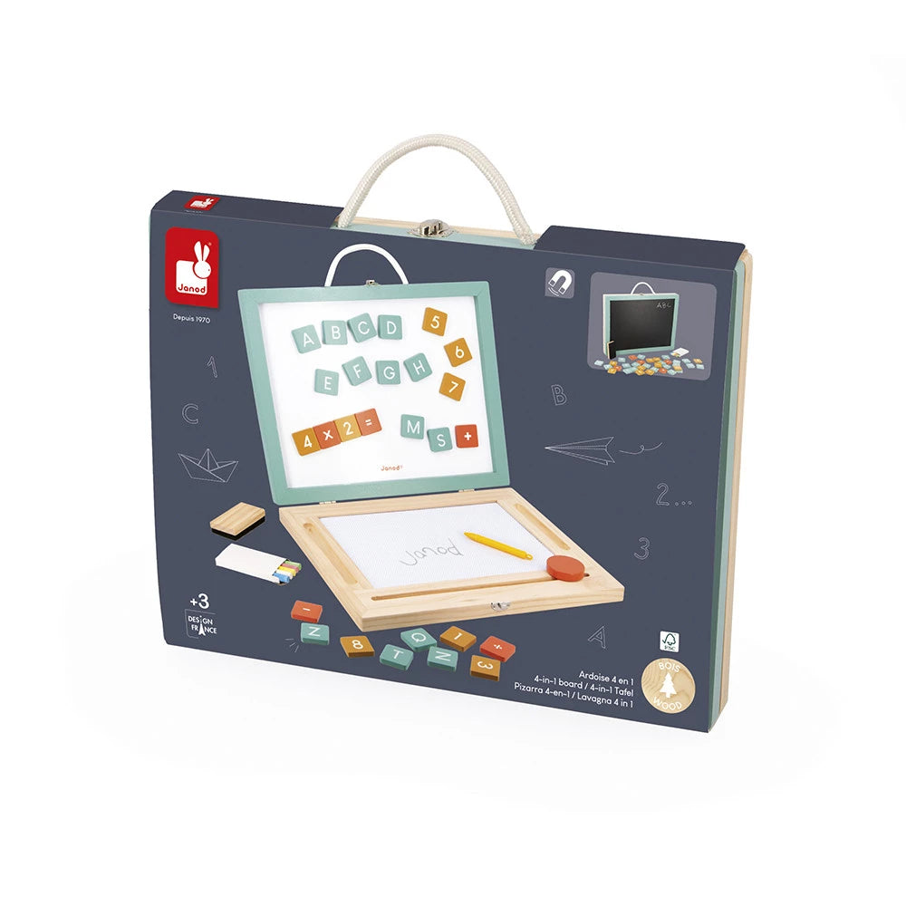 Janod - Ardoise 4 en 1