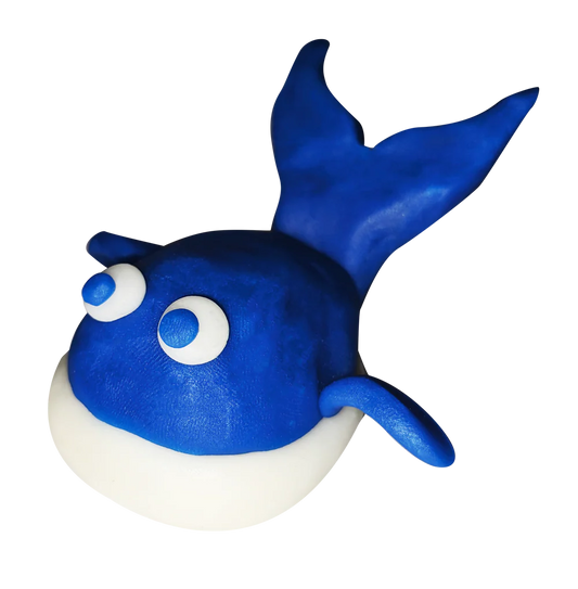 Kit à fabriquer Ma Baleine en Pâte à Modeler