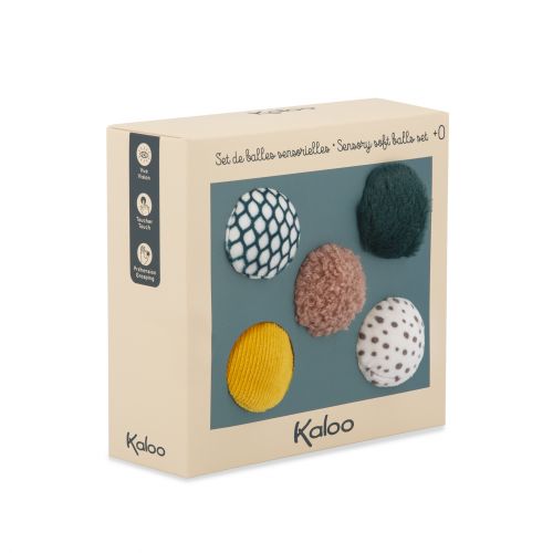 Kaloo - Set de 5 balles sensorielles