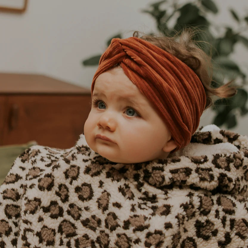 Bandeau en velours - rien que des bêtises