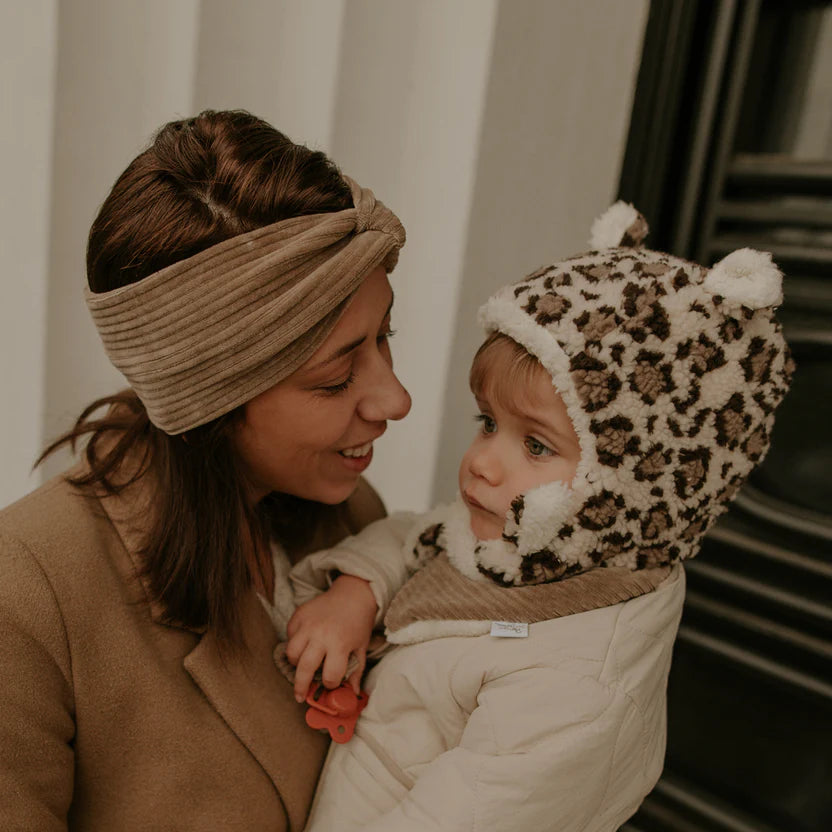 Bandeau en velours - rien que des bêtises