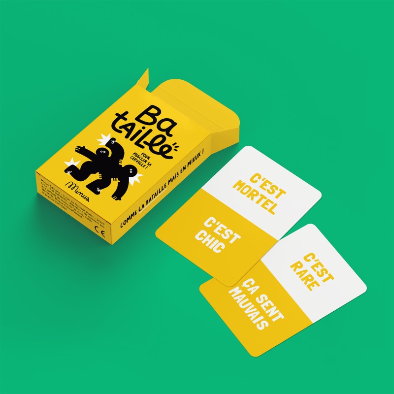 Jeu de cartes - bataille - minus