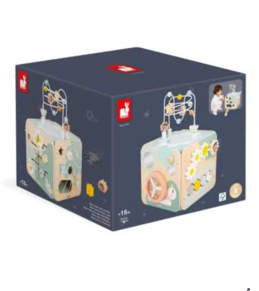 Janod - Maxi cube multi-activités Sweet Cocoon - 18 mois+